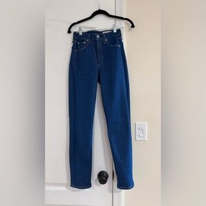 Rag & Bone high waist skinny denim jeans 23 new